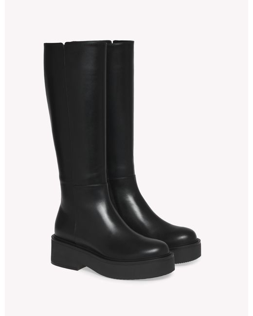 Gianvito Rossi Black Hiro Boot