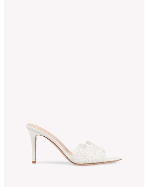 Gianvito Rossi Natural Yvonne Mule, Mules