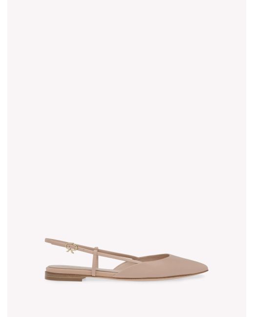 Gianvito Rossi Pink Ascent 05, Flats