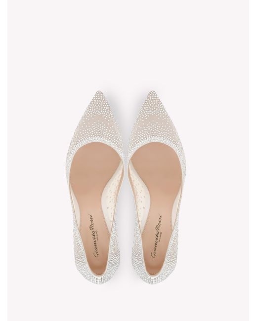 Gianvito Rossi White Rania, Pumps