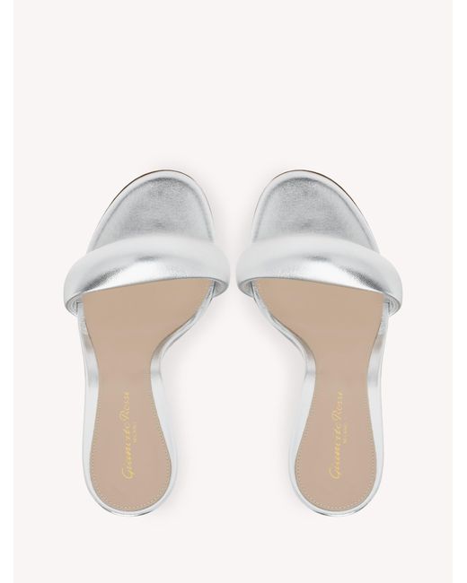 Gianvito Rossi Natural Bijoux Mule 85, Mules