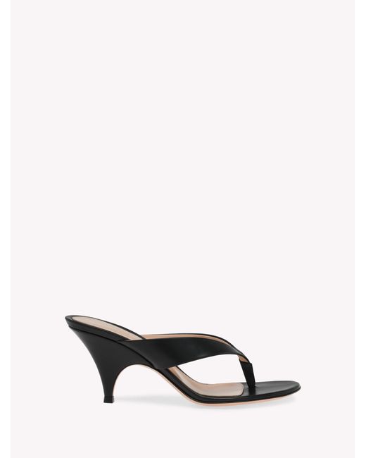 Gianvito Rossi Natural Sofia Thong, Sandals And Mules