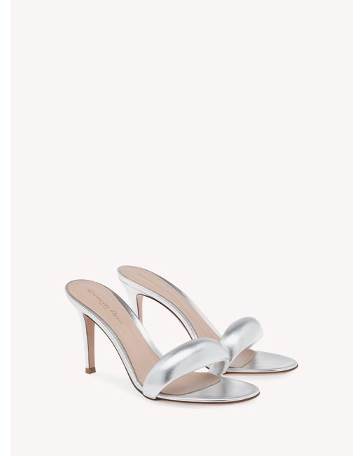 Gianvito Rossi Natural Bijoux Mule 85, Mules