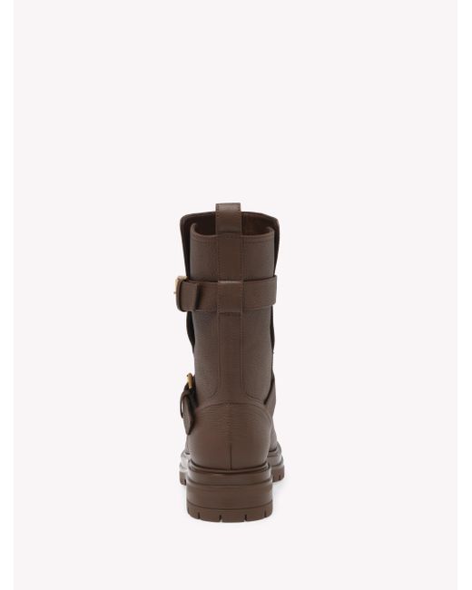 Gianvito Rossi Brown Thiago Booties