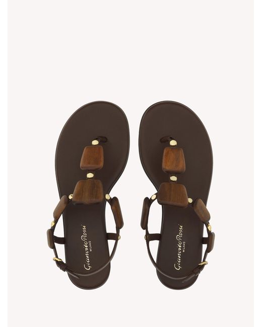 Gianvito Rossi Natural Munduk, Flats