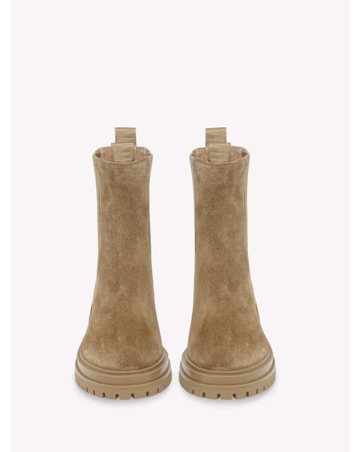Gianvito Rossi Natural Chester, , Marron