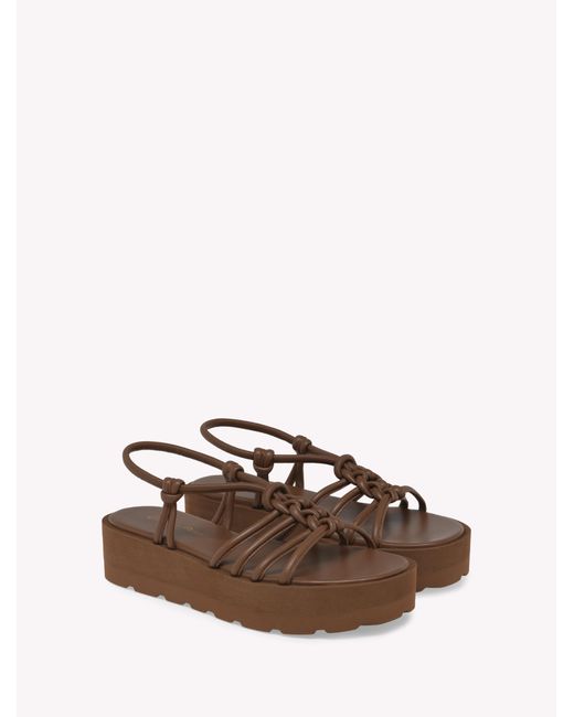 Gianvito Rossi Brown Hebe