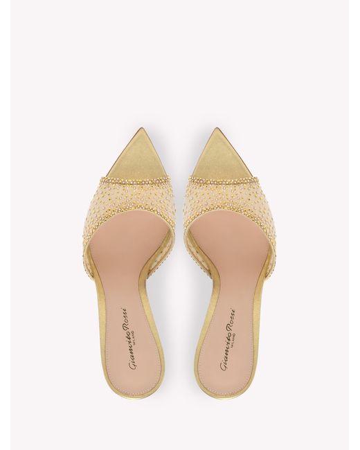 Gianvito Rossi Multicolor Rania Mule 85