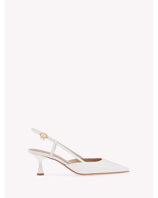 Gianvito Rossi White Ascent 55