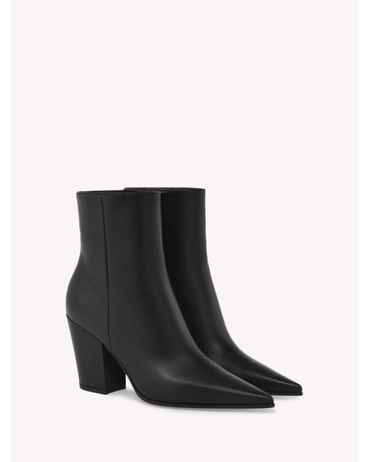 Gianvito Rossi Black Keinna Bootie
