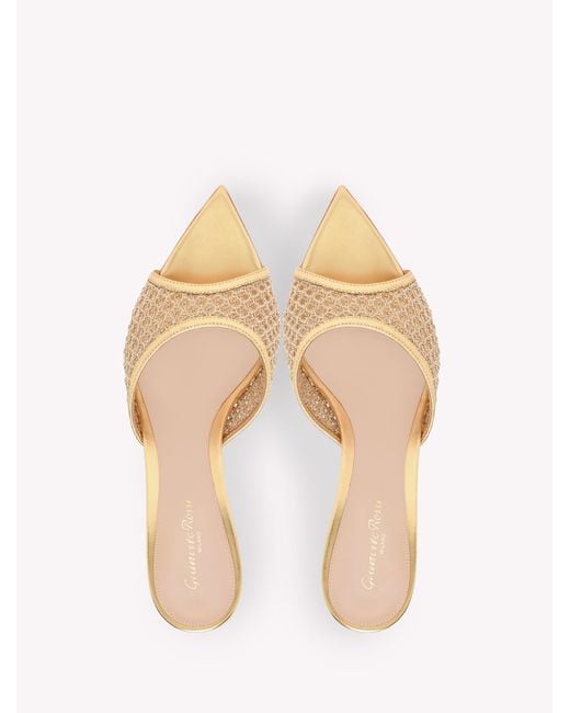 Gianvito Rossi Natural Dorotea Mule 70