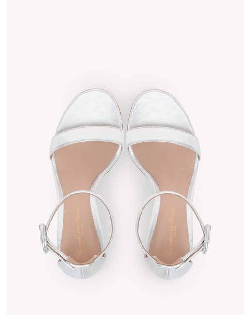 Gianvito Rossi White Portofino 85, Sandals