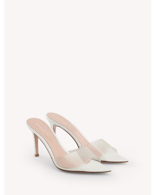 Gianvito Rossi Natural Elle 85, Sandals And Mules
