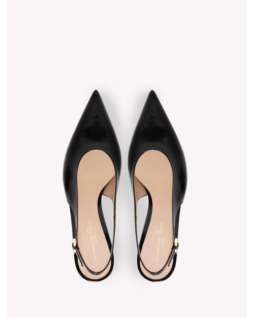 Gianvito Rossi White Robbie Sling