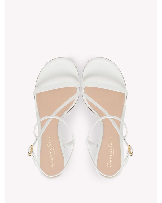 Gianvito Rossi White Ascent Sandal