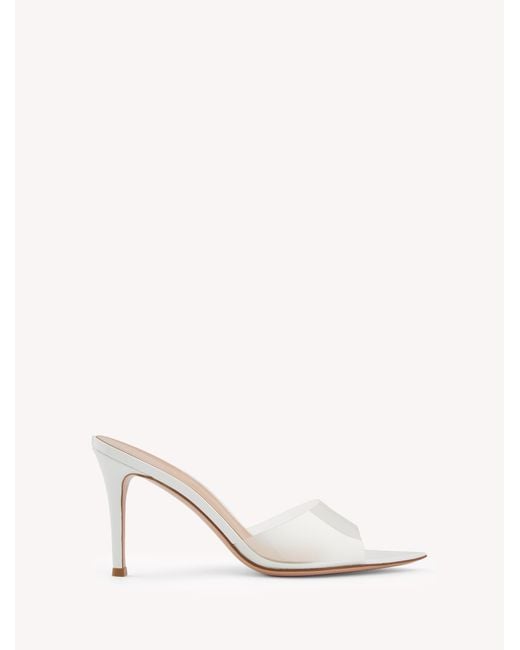 Gianvito Rossi Natural Elle 85, Sandals And Mules