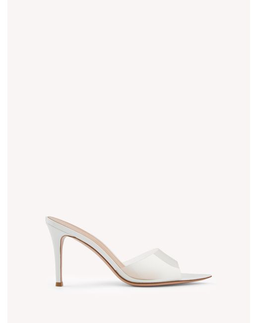 Gianvito Rossi Natural Elle 85, Sandals And Mules