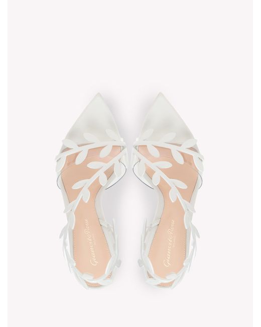 Gianvito Rossi White Flavia