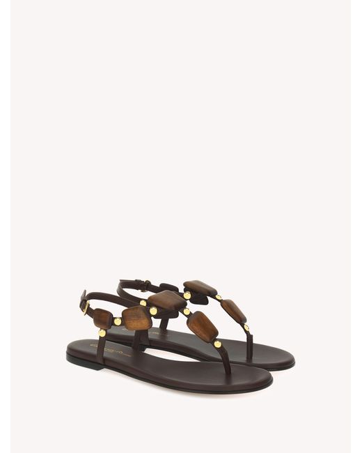 Gianvito Rossi Natural Munduk, Flats
