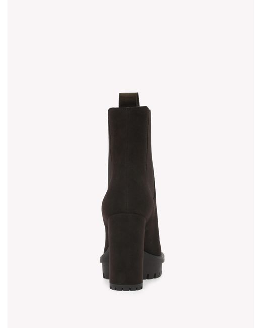 Gianvito Rossi Black Barry Bootie