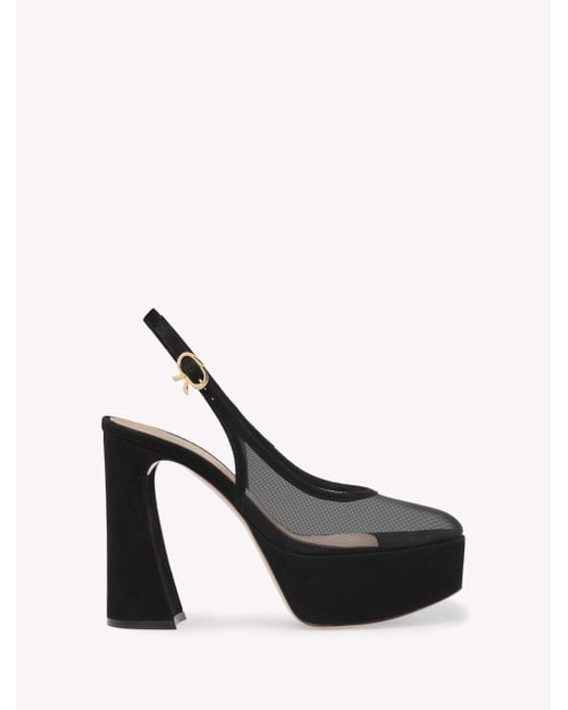 Chopine di Gianvito Rossi in Black