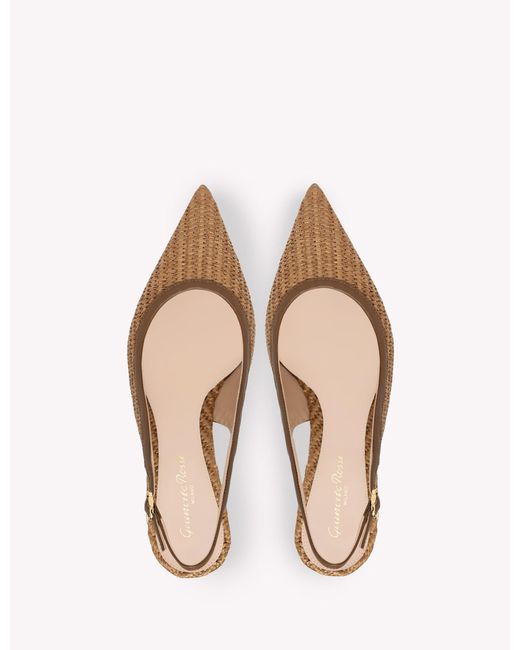 Gianvito Rossi Natural Minorca, Slingback