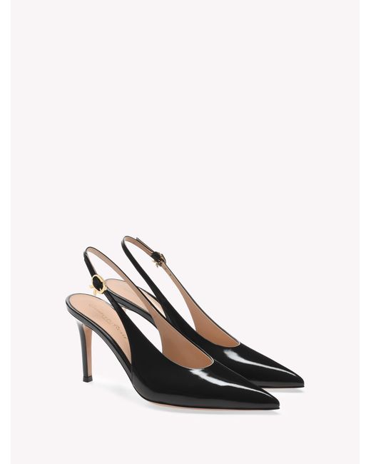 Gianvito Rossi White Robbie Sling