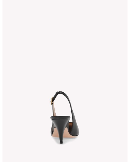 Sofia Sling 70, Noir Gianvito Rossi en coloris Multicolor