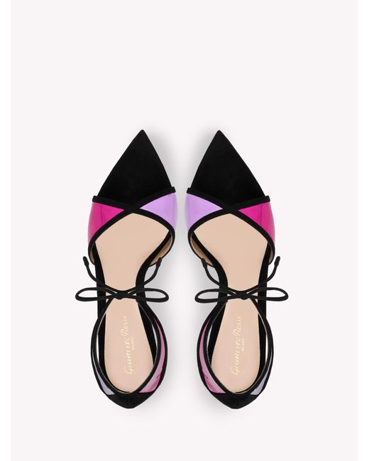 Gianvito Rossi Pink Confetti Sandal