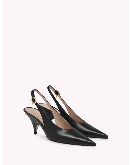 Gianvito Rossi Multicolor Sofia Sling 70, Slingback