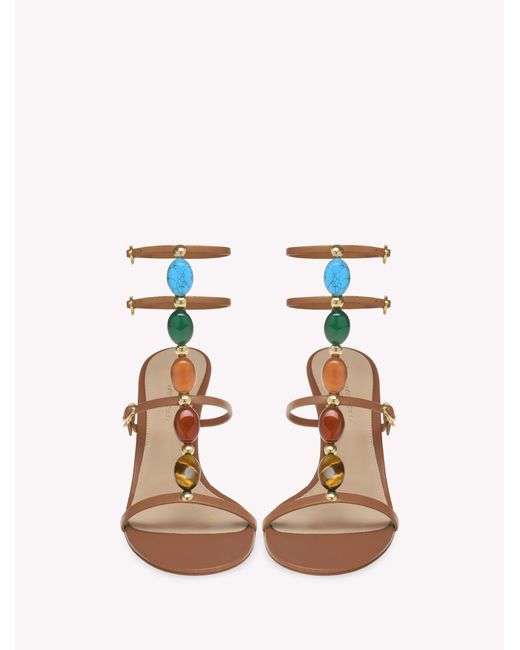 Gianvito Rossi Pink Shanti 70, Sandals And Mules