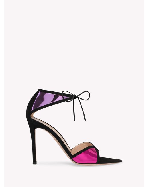 Gianvito Rossi Pink Confetti Sandal