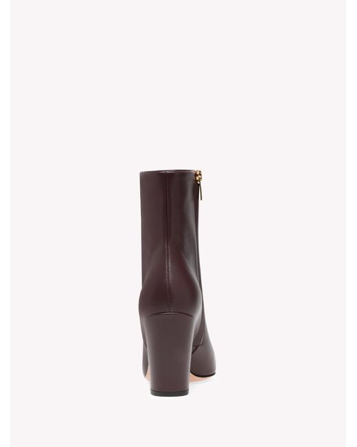 Gianvito Rossi Purple Keinna Bootie, Booties