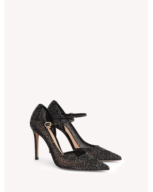 Gianvito Rossi Black Rania Mary Jane