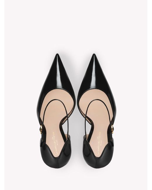 Gianvito Rossi White Sofia D'Orsay