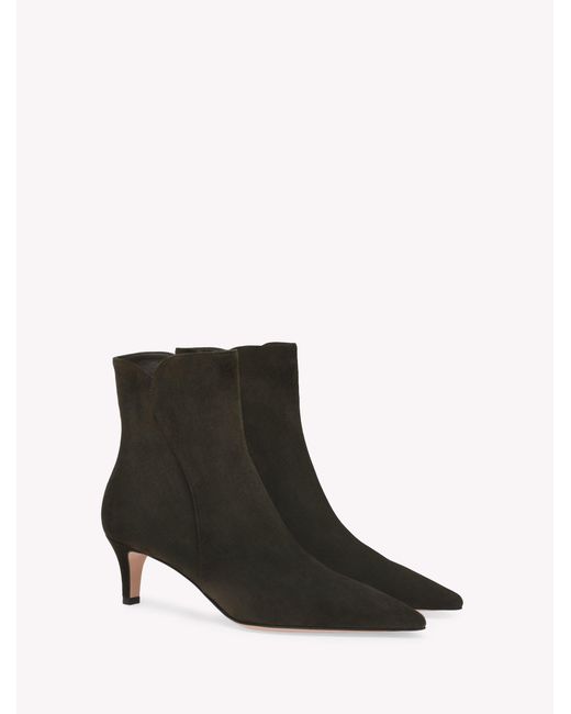 Gianvito Rossi Black Levy 55