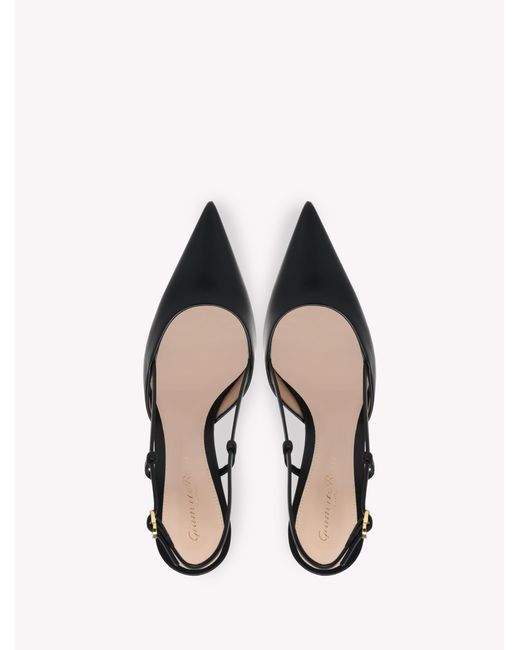 Gianvito Rossi White Ascent, Pumps, , Leather
