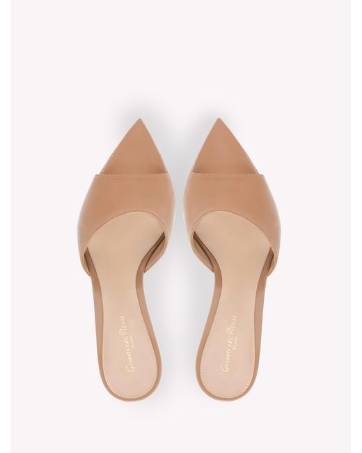 Gianvito Rossi Natural Dasha Mule