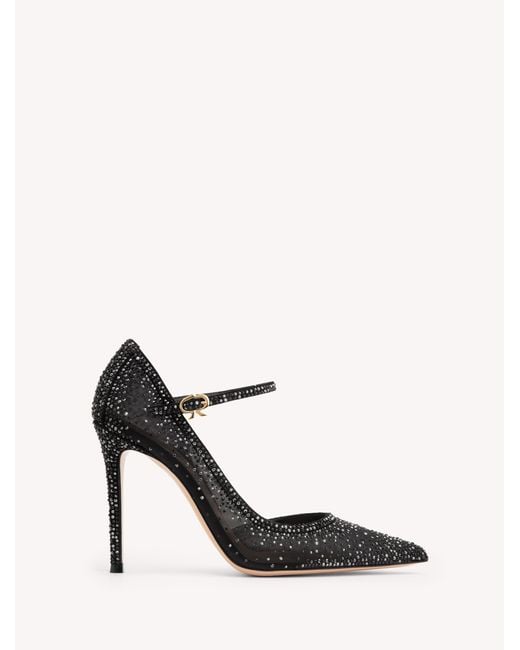 Gianvito Rossi Black Rania Mary Jane
