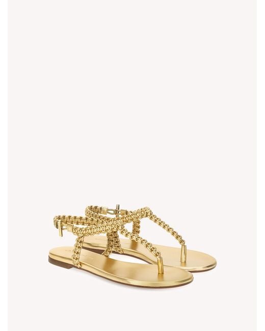Gianvito Rossi Natural Ubud Thong 05, Flats