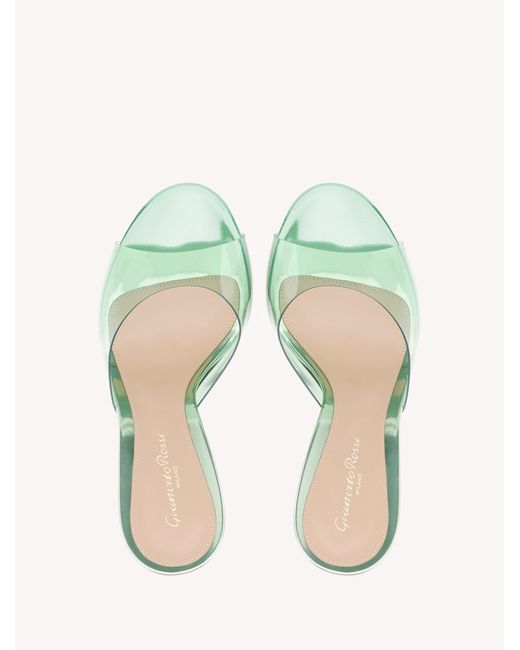 Sofia Mule 95, Vert Gianvito Rossi en coloris Green