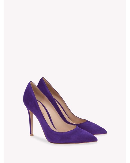 Gianvito Rossi Purple Gianvito 105