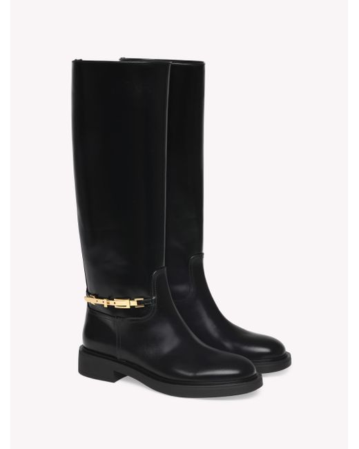 Gianvito Rossi Black Martine Boot, Boots