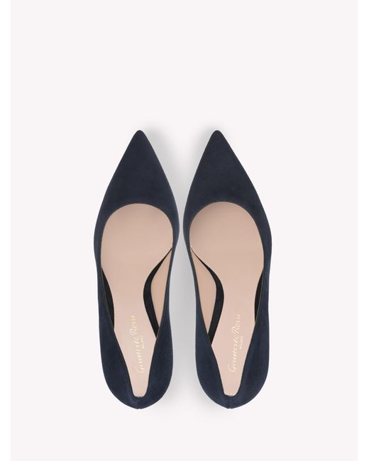 Gianvito Rossi Blue Gianvito 70