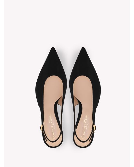 Gianvito Rossi Natural Robbie Sling 55