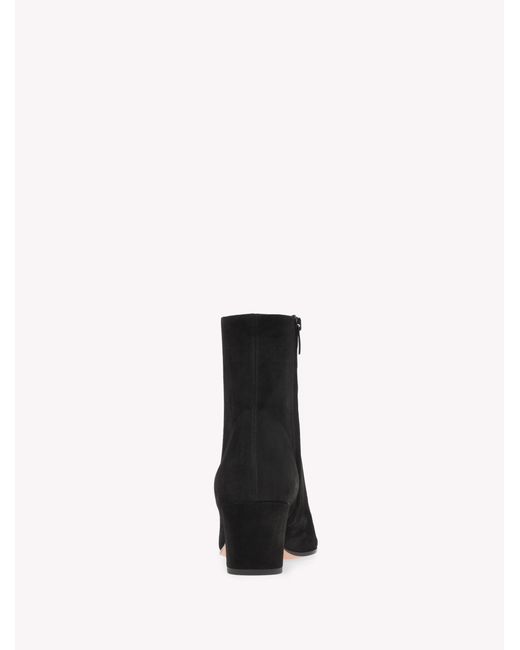 Gianvito Rossi Black Keinna Bootie 55