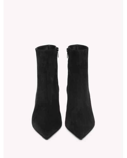 Gianvito Rossi Black Keinna Bootie 55