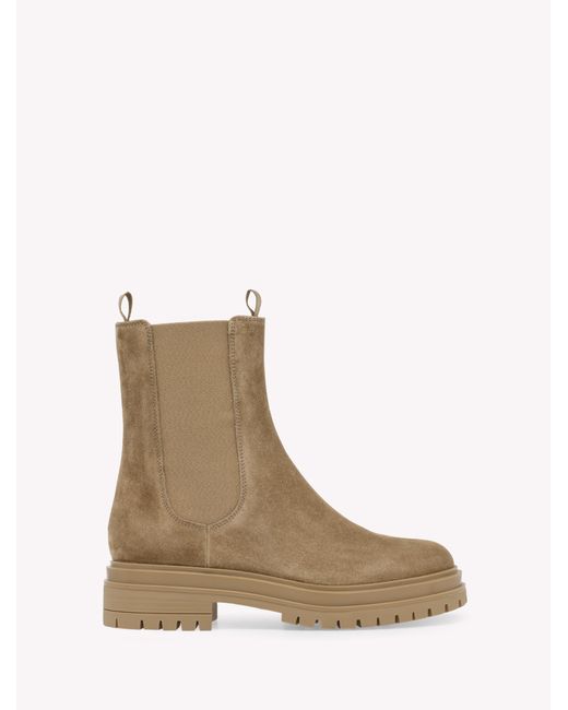Gianvito Rossi Natural Chester, , Marron