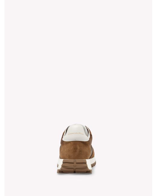 Gianvito Rossi Brown Gravel Sneaker