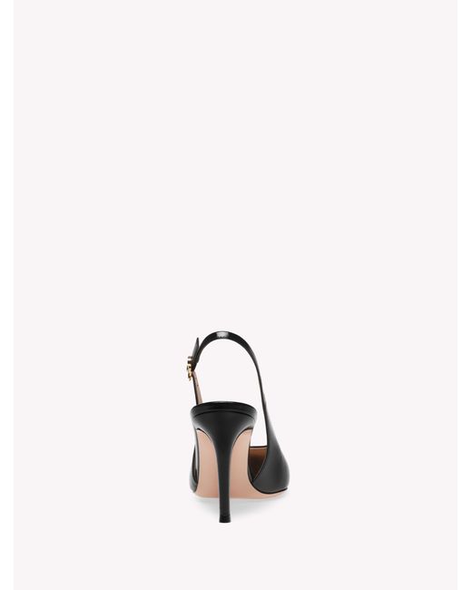 Gianvito Rossi White Robbie Sling